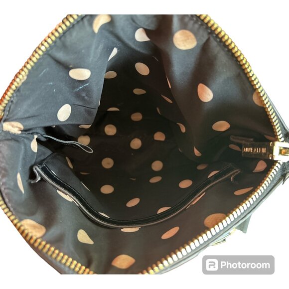 EUC Vintage Anne Klein Tote Satchel Purse Bag - Picture 3 of 3